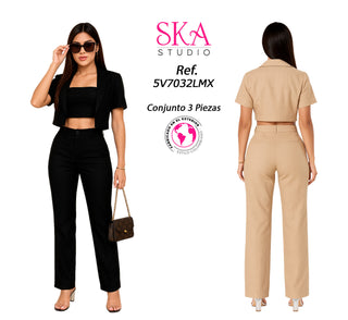 Conjunto Pantalon 5V7032LMX - Negro