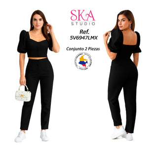 Conjunto Pantalon 5V6947LMX - Negro