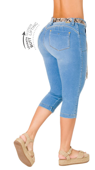 Capri Levanta Cola Secret Love 21395CAPD-B - Azul Medio
