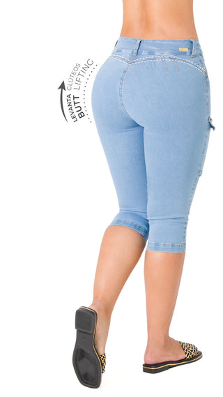 Capri Levanta Cola Ska 52585CAPD-N - Azul Claro