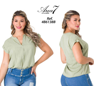 Blusa Formal 4B6138B - Verde