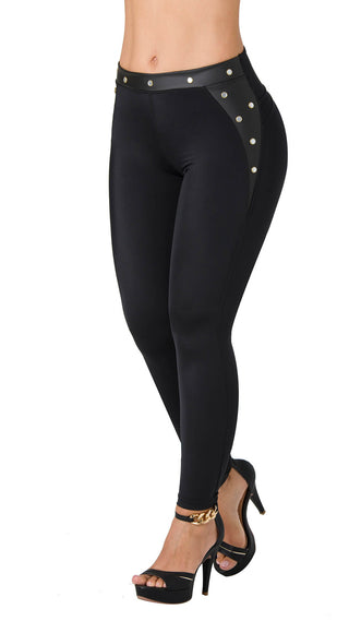 Leggings Levanta Cola Area7 4L895BPCP-N - Negro