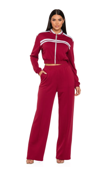 Conjunto Pantalón 5V7004LMX	 - Vinotinto