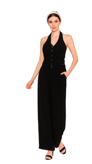 Set Blusa y Pantalón 5V6893LMX - Negro