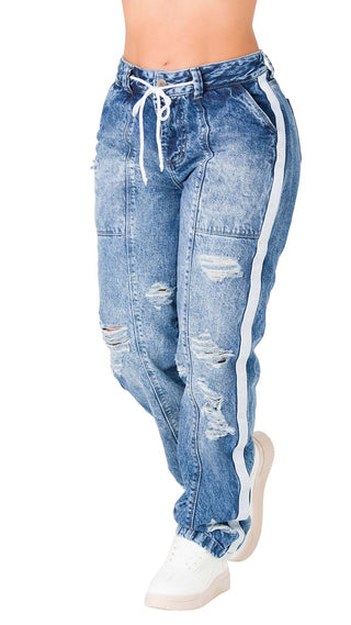 Jean LevantaCola Cargo Secret Love 21463DPDR-B - Azul Oscuro