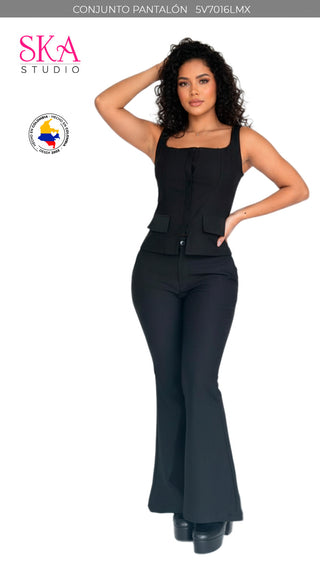 Conjunto Pantalón 5V7016LMX	 - Vinotinto