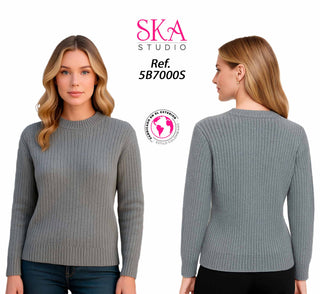 Sueter Manga Larga 5B7000S - Azul