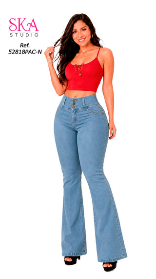 Jeans Bota Campana 52818PAC-N - Azul