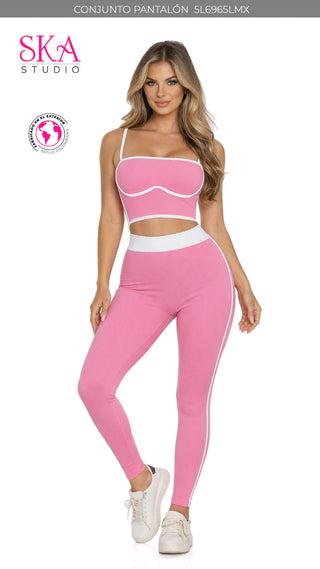 Conjunto Legging 5L6965LMX - Rosado
