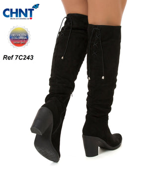 Calzado Modelo Tacon 7C243BOTM - Negro