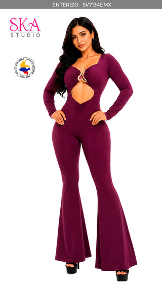 Enterizo 5V7134EMX - Morado