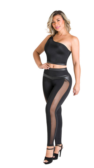 Conjunto Push-Up Control Abdomen 2L975LPCT-N - Negro