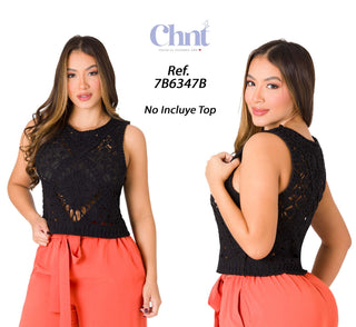 Blusa Tejida 7B6347B - Negro