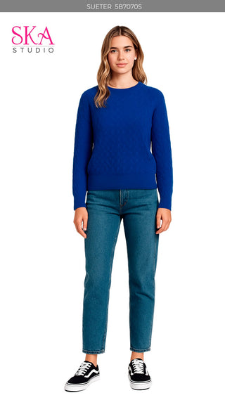 Sueter Manga Larga 5B7070S - Rosado