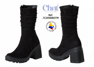 Bota Caña Media 7C2090BOTM - Negro