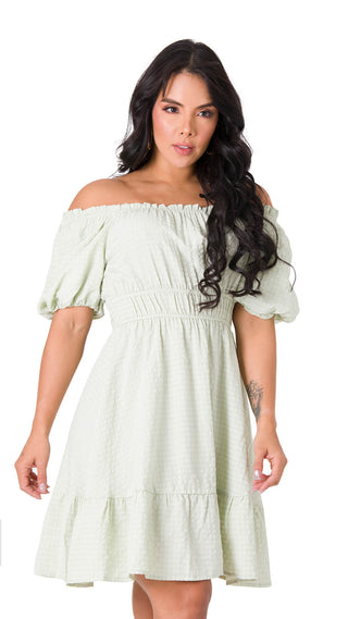 Vestido Mini 4V6246MN - Verde