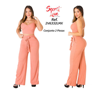 Conjunto Pantalón 2V6332LMX - Coral