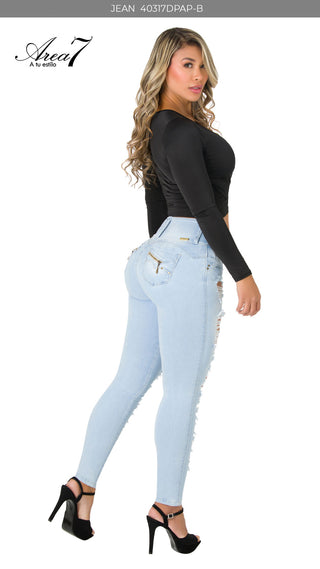 Freddy Jeans Levantacola Bota Skinny 40317DPAP-B  - Hielo