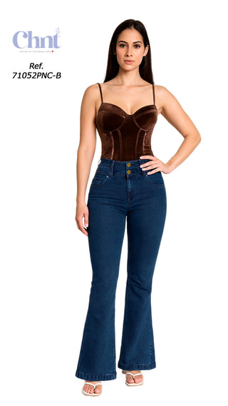 Helen Jeans Levantacola Bota Campana 71052PNC-B - Azul