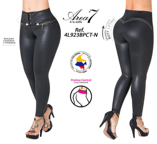 Legging Pretina Control 4L923BPCT-N - Negro