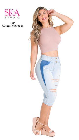 Capri Levanta Cola Ska 52584DCAPN-B - Azul