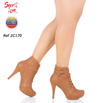Calzado Modelo Tacon 2C170BOTA - Miel