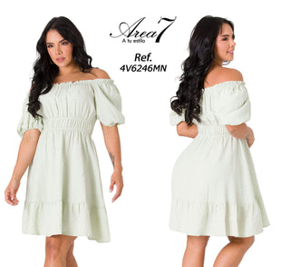 Vestido Mini 4V6246MN - Verde