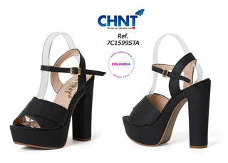 Sandalia de tacon ancho 7C1599STA