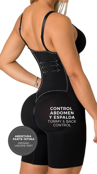 Faja Enteriza Short Ultra Control 5F362ESH - Negro