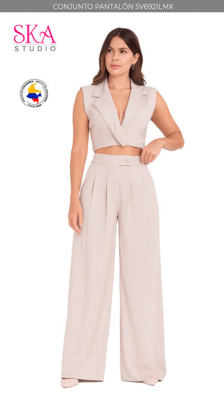 Conjunto Pantalon 5V6921LMX - Beige