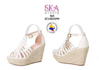 Plataforma Yute 5C1982SPM - Beige