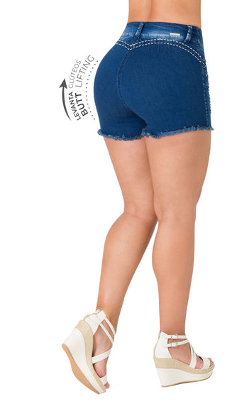 Short Levanta Cola Area7 40692DSHPD-N - Azul Oscuro