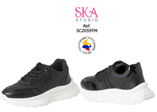 Tenis 5C2059TM - Negro