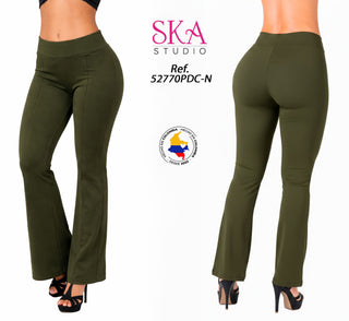Pantalon Bota Campana 52770PDC-N - Verde