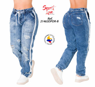 Jean LevantaCola Cargo Secret Love 21463DPDR-B - Azul Oscuro
