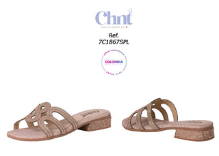 Sandalias Planas 7C1867SPL - Oro Rosa