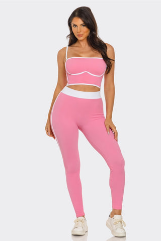 Conjunto Legging 5L6965LMX - Rosado