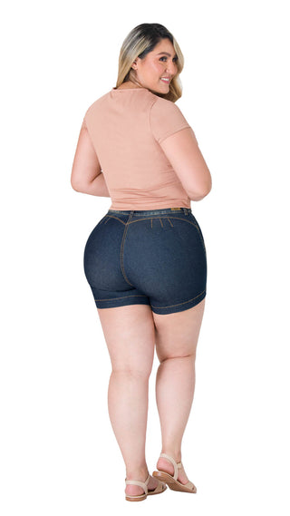 Short Levanta Cola Ska 52537SHPD-N - Petroleo