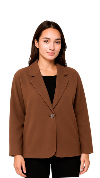 Blazer Manga Larga  5B7068BL - Cafe