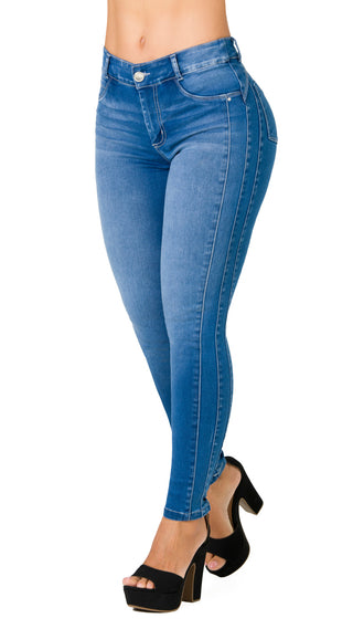  Jeans Levantacola  52715PDP-B	 - Azul Medio