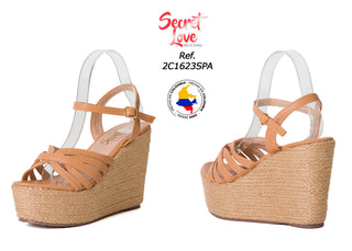 Sandalia Plataforma 2C1623SPA - Camel