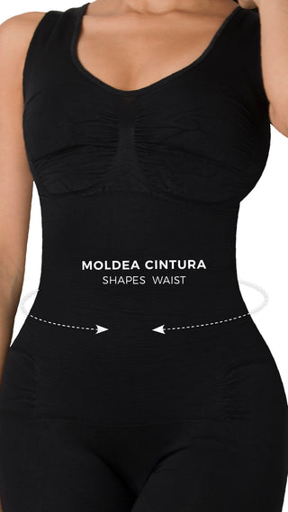 Faja Enterizo Capri Seamless 5F358ESH - Negro