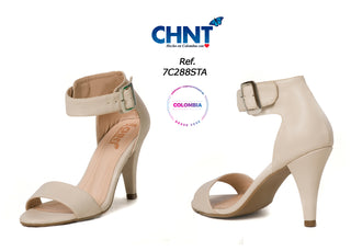 Calzado Modelo Tacon 7C288STA  - Beige