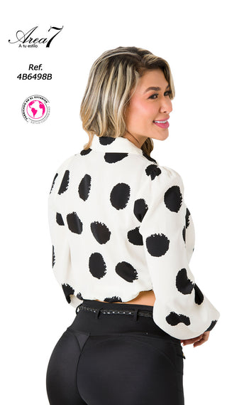 Camisa Estampada Puntos 4B6498B - Estampado