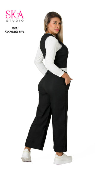 Conjunto Pantalon Culotte 5V7040LMD - Camel