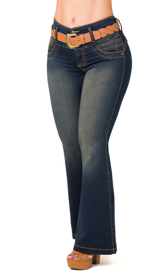 Jeans Levantacola 52709PAC-N	 - Azul Oscuro