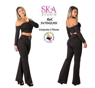 Conjunto Pantalon 5V7042LMX	 - Negro
