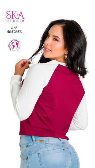 Sueter Casual Bicolor 5B5985S - Multicolor