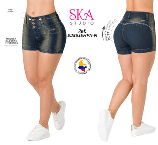 Short Levanta Cola Ska 52555SHPA-N - Azul Oscuro