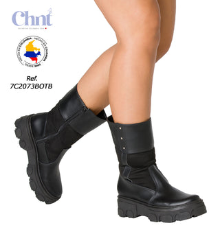 Botas Caña Media 7C2073BOTB - Negro